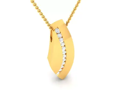Women Pendant 3DM STL OBJ FBX Render Details 3D print model 21