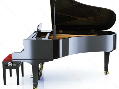  Concert Grand Piano Yamaha S6BB 