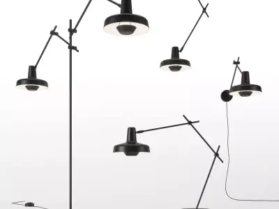 Arigato Lamps Set02 by Grupa 3D model