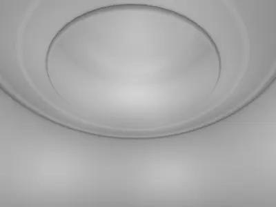 Sci Fi Room Low-poly 3D model