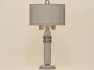 pieter adam table lamp 3D model