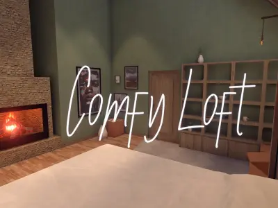 Comfy Loft Low-poly 3D model