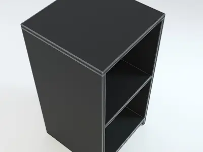 Wooden Cabinet 1 3D model