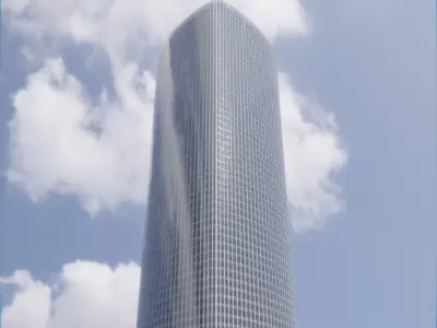 Parametric Building 1d9 3D model