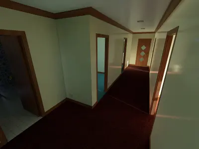 Australian Post-war Homes Collection-Brick Veneer house 1A 3D model