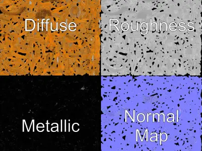 Hanging Wicker Lamp Shade Model Pack Low-poly 3D model