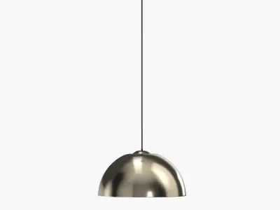 Dome Collection One-Light LED Pendant 3D model