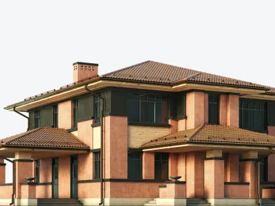 Residential  House 44 3D model