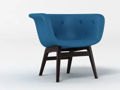 PlusHalle Chester Chair 3D model