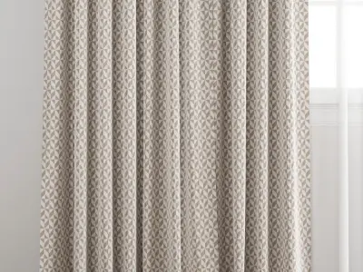 Curtain 380 3D model
