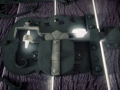 Fantasy Trap Door 3D model