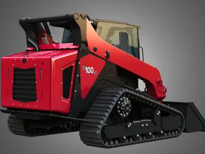 TL100VS - VT100 Compact Track Loaders 2 in 1 3D Model Pack