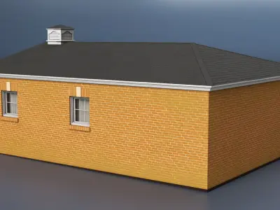  Brick Style Dual Garage 