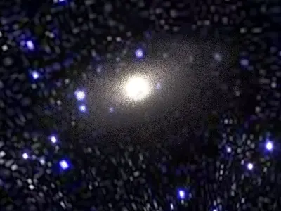 M83 Galaxy 3D model