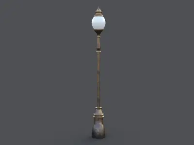 Classic street lamp Collection 3D model