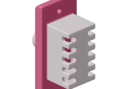 Baby Electrical Fan Regulator Toy 3D model