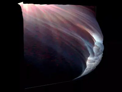 Barnards Merope Nebula 3D model