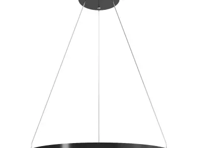 LED Round Pendant 3D model