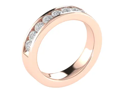 Women Ring  Render 3dm STL OBJ FBX TXT Details 3D print model 21
