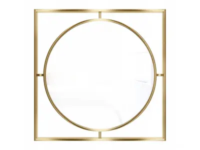 Mirror in a metal frame GZ-M1067 3D model