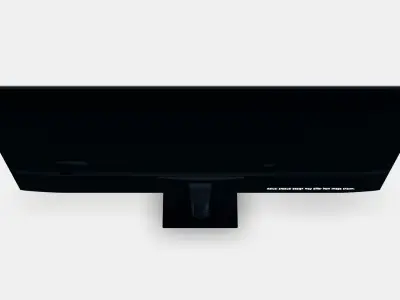 75 duym QLED 4K Q70D Tizen OS Smart TV 2024 3D model