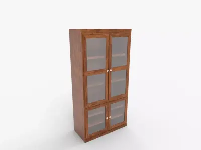 Mission Alder Bookcase 3D model