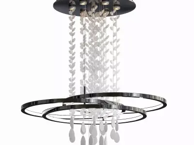 Bruma LED Celling Lamp 3D model
