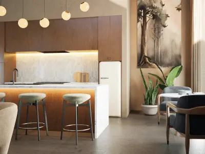 ArchViz Scene Vol 2 - Lobby 3D model