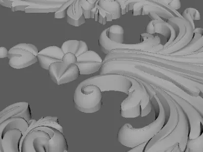dekor ornament 3D model 188