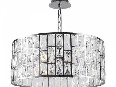 Chandelier Gelid MOD184-PL-04-CH Low-poly 3D model