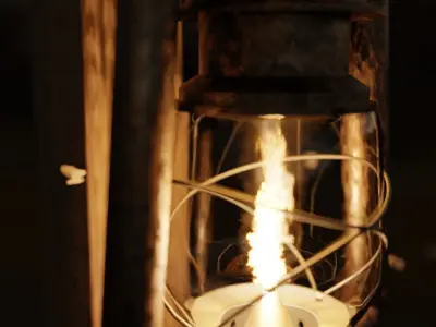 Kerosene Lamp 3D model