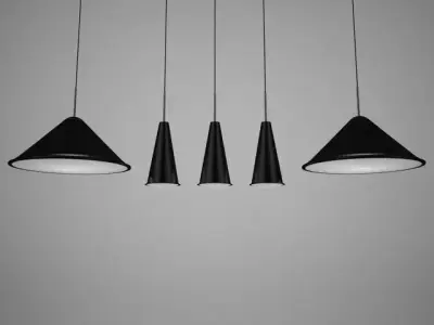 TOM DIXON CONE PENDANT LIGHT 3D model