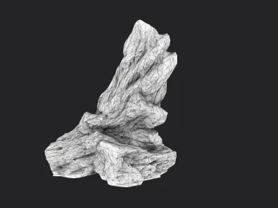 Rock 7-4 Low-poly 3D model purchase