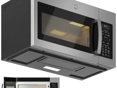 GE Appliance Collection 02 3D model