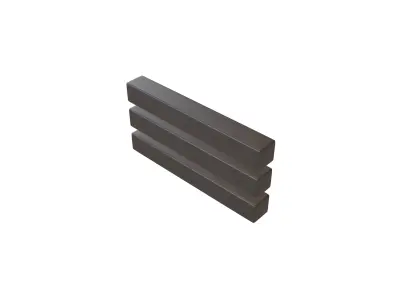 Maya Numerals 15 v1 001 Low-poly 3D model