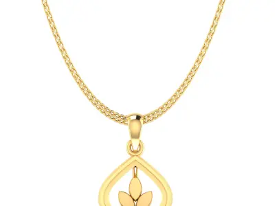 Ring Earrings Pendant Combo 3D print model