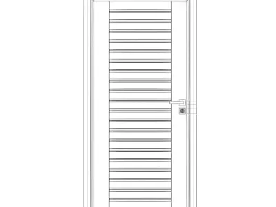 Interior Door 3D model