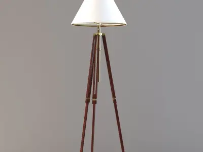 Lamp Telescope large 3D model