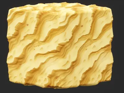 Stylized Sand Seamless Texture Texture