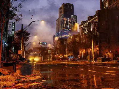 After Rain 3D model