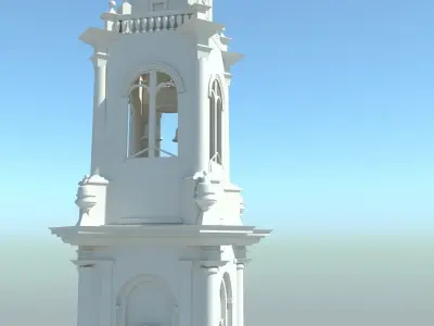 Westertoren Amsterdam 3D model