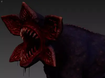 DEMODOG STRANGER THINGS MONSTER  3D print model