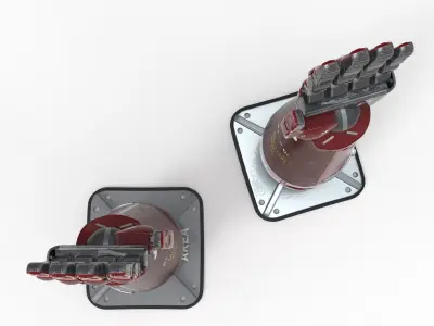  Robot Android mechanical hand 3D model