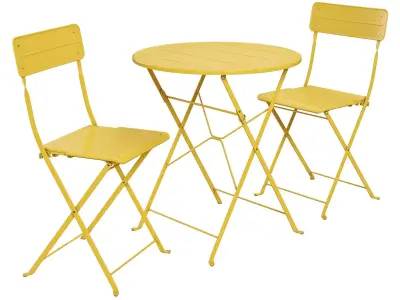 Ikea Sundso outdoor dining set 3D model