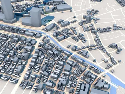 Tokyo Skytree Roppongi Hills Mori Tower 3D model