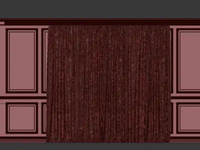Curtain Set 195 3D model