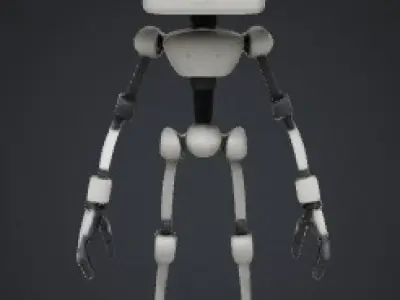 Robot 3D model 18