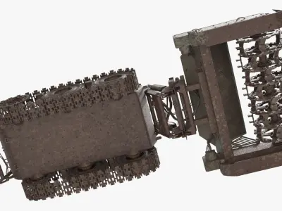  Bozena 5 Remote Mine Clearance Vehicle Military Green Used 