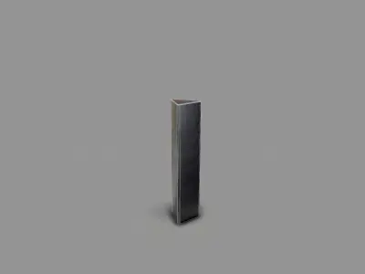 Mysterious Monolith Low-poly 3D model