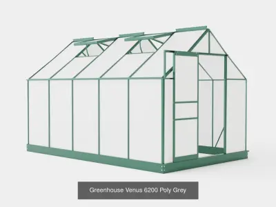 Collection of Greenhouse Venus 6200 - 6 Models 3D Model Pack
